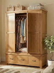 Windward Home Brown Sorrel Wardrobe - Image 1 of 9