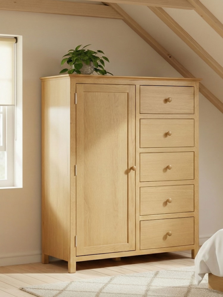 Windward Home Natural Meadow Wardrobe - Image 1 of 8