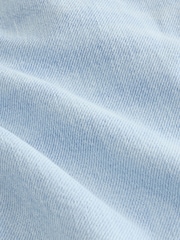 Light Blue Baggy Fit Elasticated Waist Drawstring Jeans - Image 8 of 11