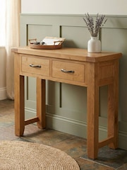 Windward Home Brown Sorrel Large Console Table - Image 1 of 6