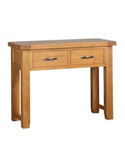 Windward Home Brown Sorrel Large Console Table - Image 2 of 6