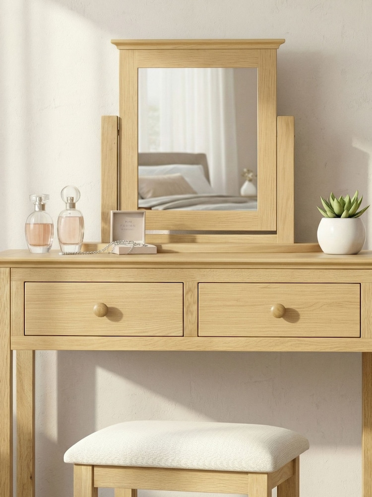 Windward Home Natural Meadow Dressing Table Mirror - Image 4 of 4