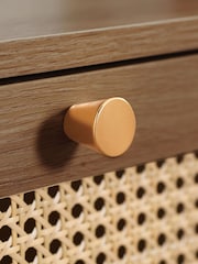 Birlea Walnut Croxley 1 Drawer Bedside - Image 5 of 7