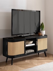 Birlea Black Noah Small TV Unit - Image 1 of 7