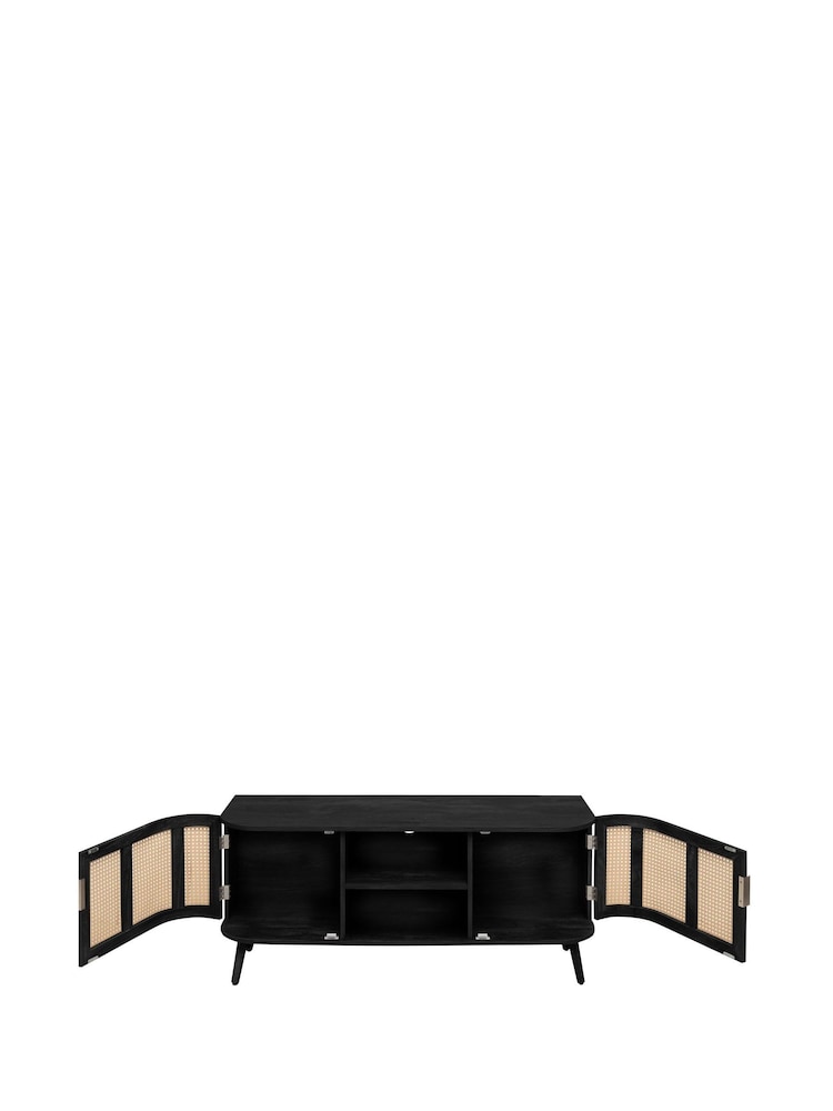 Birlea Black Noah Small TV Unit - Image 7 of 7