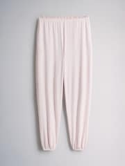 The Set 2 Pack Soft Rib Lace V-Neck Top and Balloon Pant Pyjamas Set - 7şəkildən 4 şəkil