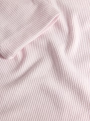 The Set 2 Pack Soft Rib Lace V-Neck Top and Balloon Pant Pyjamas Set - 7şəkildən 7 şəkil