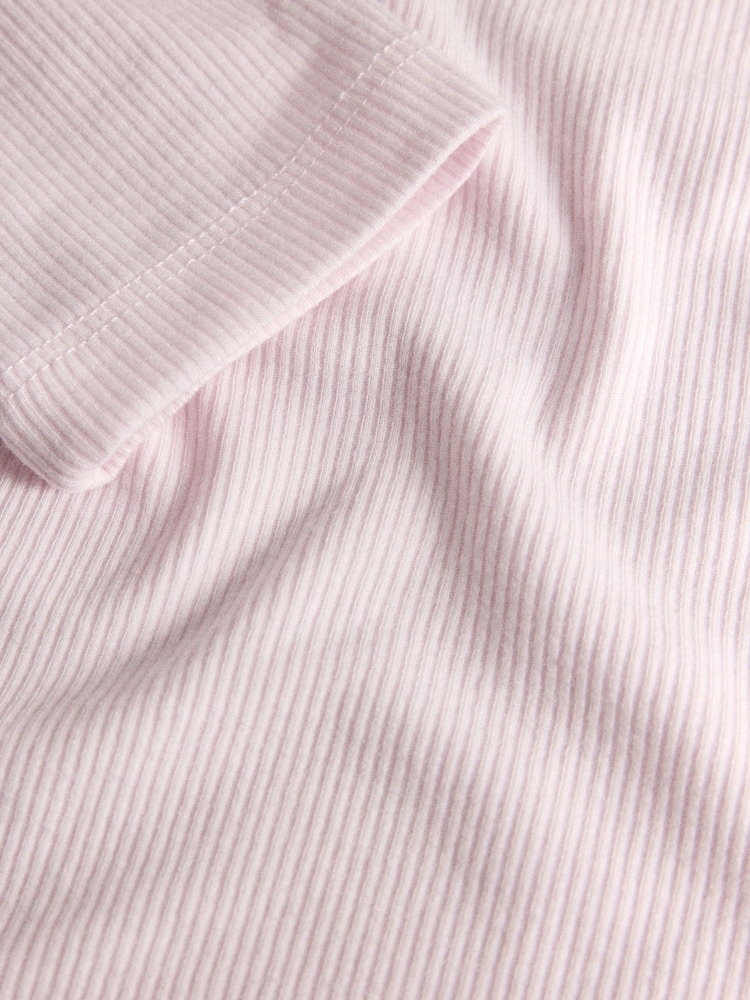 The Set 2 Pack Soft Rib Lace V-Neck Top and Balloon Pant Pyjamas Set - 7şəkildən 7 şəkil The Set 2 Pack Soft Rib Lace V-Neck Top and Balloon Pant Pyjamas Set - 7şəkildən 7 şəkil