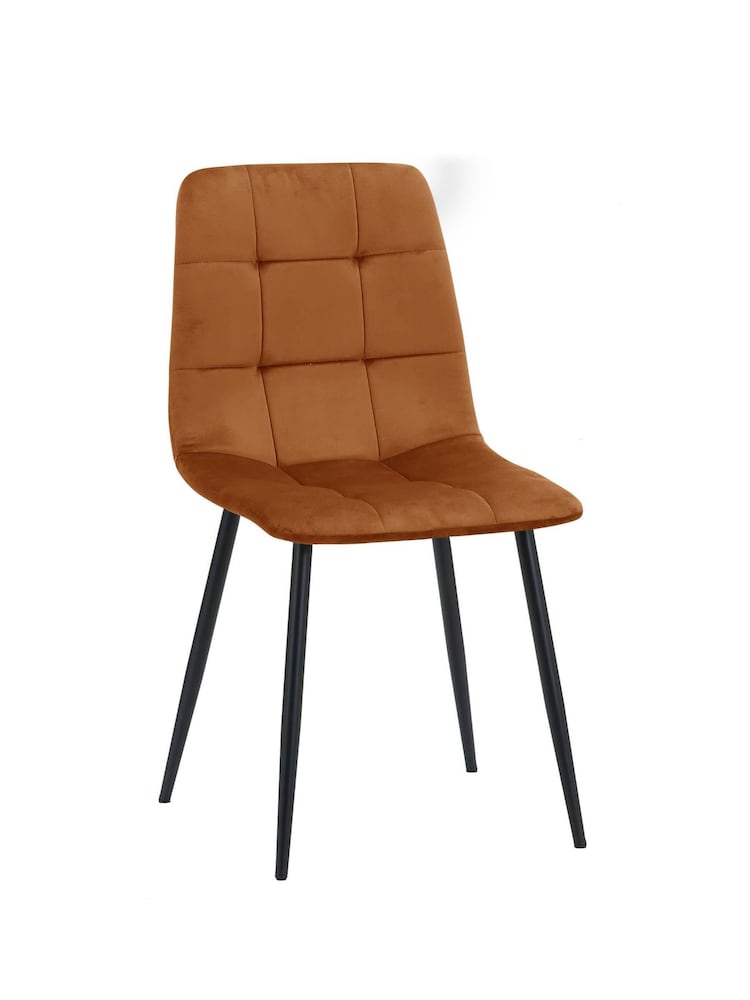 Birlea Russet Axel Pair of Dining Chairs - Image 8 of 8