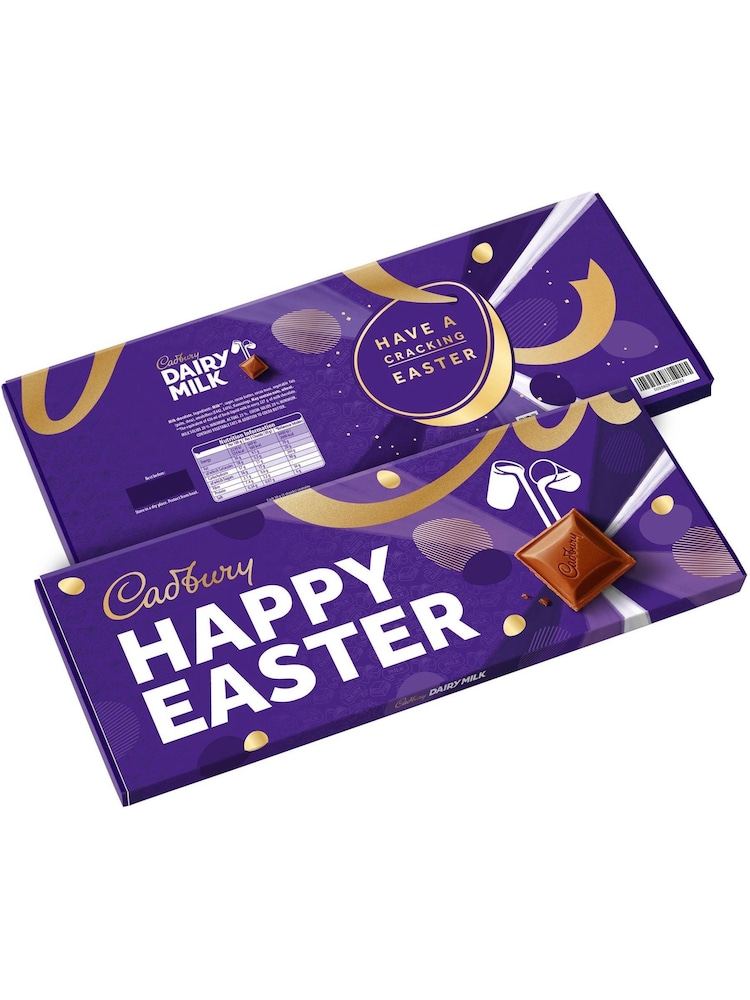 Cadbury Dairy Milk Happy Easter Chocolate Bar 850g - Image 1 of 2