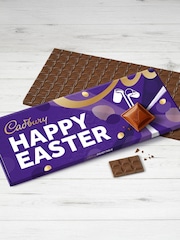 Cadbury Dairy Milk Happy Easter Chocolate Bar 850g - Image 2 of 2