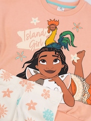 Vanilla Underground Orange Disney Moana Sweatshirt and Joggers Set - Image 4 of 6