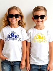 Personalised World Cup T-Shirt by Little Years - Image 2 of 4