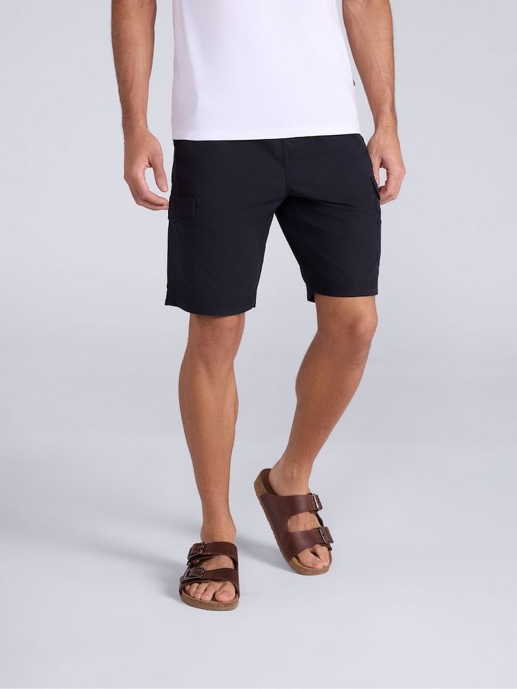 Animal Black Mens 100% Cotton Atlantis Cargo Shorts - Image 1 of 4