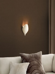 Chocolate Linen Look A4 Wallpaper Sample - Image 1 of 5