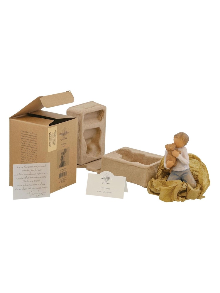 Willow Tree Off White KINDNESS BOY Figurine - Image 4 of 4 Willow Tree Off White KINDNESS BOY Figurine - Image 4 of 4