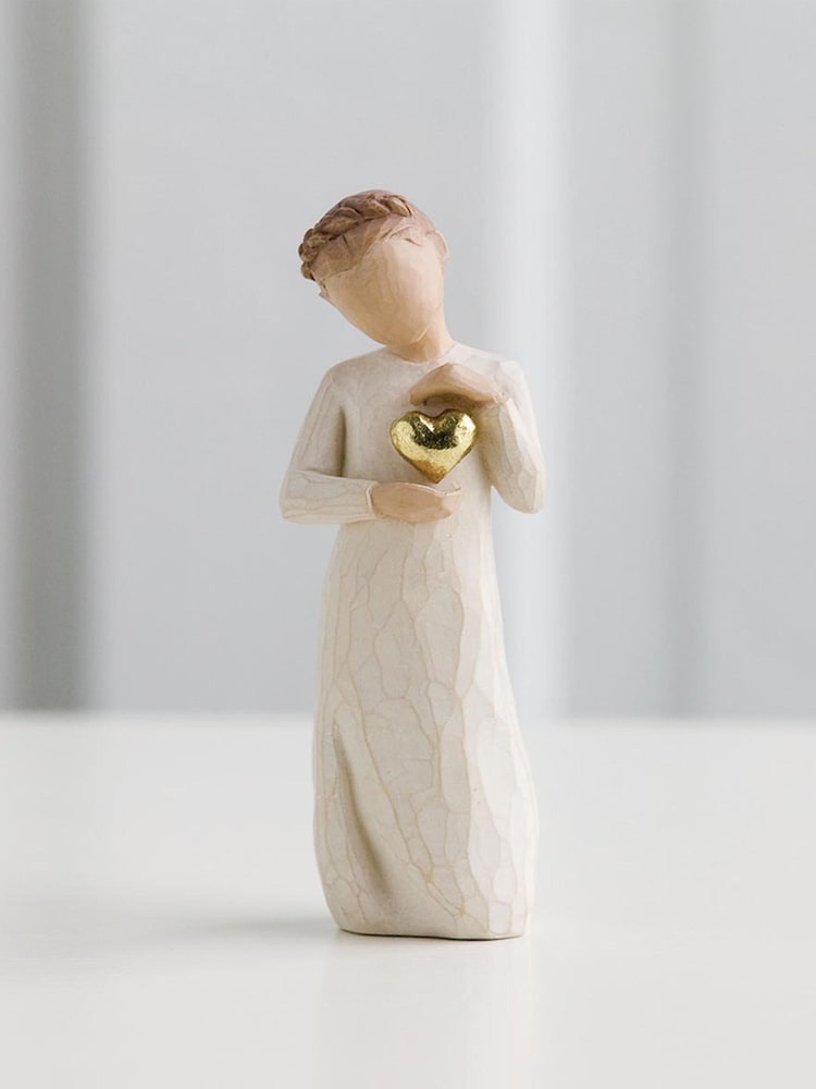 Willow Tree Off White Keepsake Figurine - Image 1 of 5 Willow Tree Off White Keepsake Figurine - Image 1 of 5