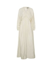 Long Tall Sally Textured Shirred Neck Maxi Dress - Image 6 of 6