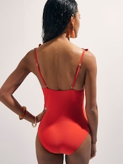 River Island Flower Detail Swimsuit - 圖片 2/4