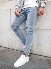 CAPO Blue Slim Fit Denim Jeans - Image 1 of 4