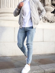 CAPO Blue Slim Fit Denim Jeans - Image 2 of 4