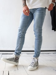 CAPO Blue Slim Fit Denim Jeans - Image 3 of 4