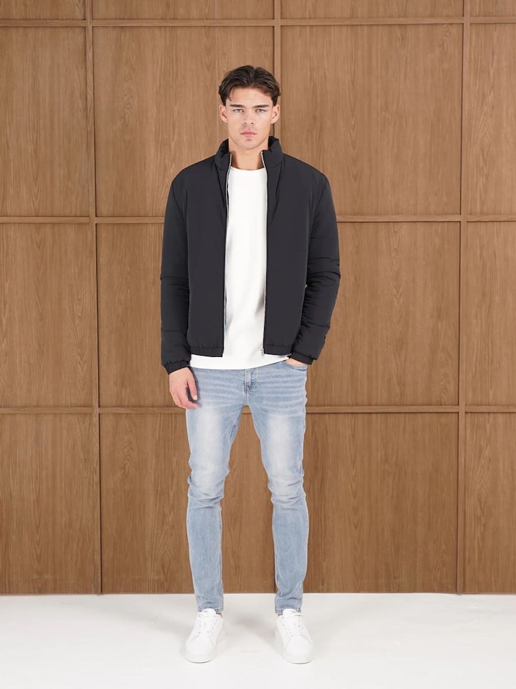 Açıq Mavi - CAPO Capo Slim Fit Denim Jeans - 7şəkildən 7 şəkil