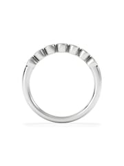 The Diamond Store Gold Orbit Half Band 0.30ct F/VS Round Cut Rubover Eternity Ring in 18K Yellow Gold - Image 3 of 6