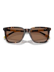 Polo Ralph Lauren Brown 0Ph4224U Rectangle Sunglasses - Image 3 of 5