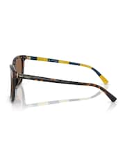 Polo Ralph Lauren Brown 0Ph4224U Rectangle Sunglasses - Image 5 of 5