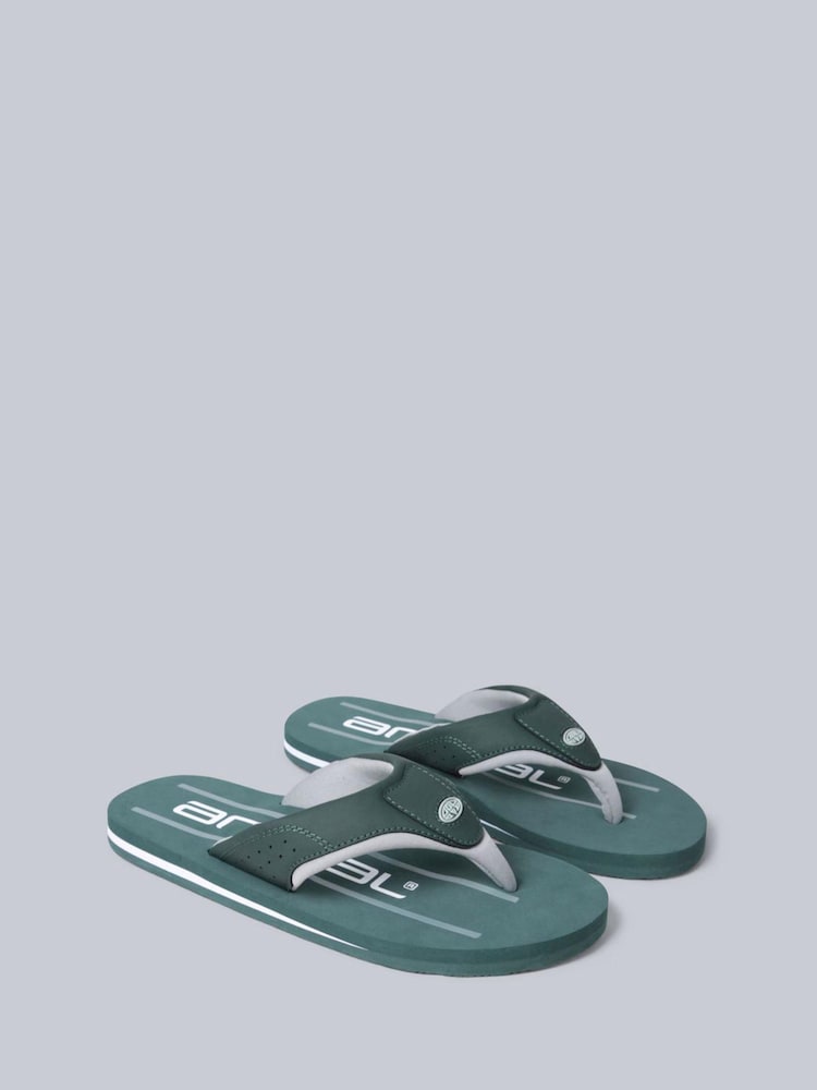 Animal Green Jekyl Mens Flip-Flops - Image 1 of 5 Animal Green Jekyl Mens Flip-Flops - Image 1 of 5