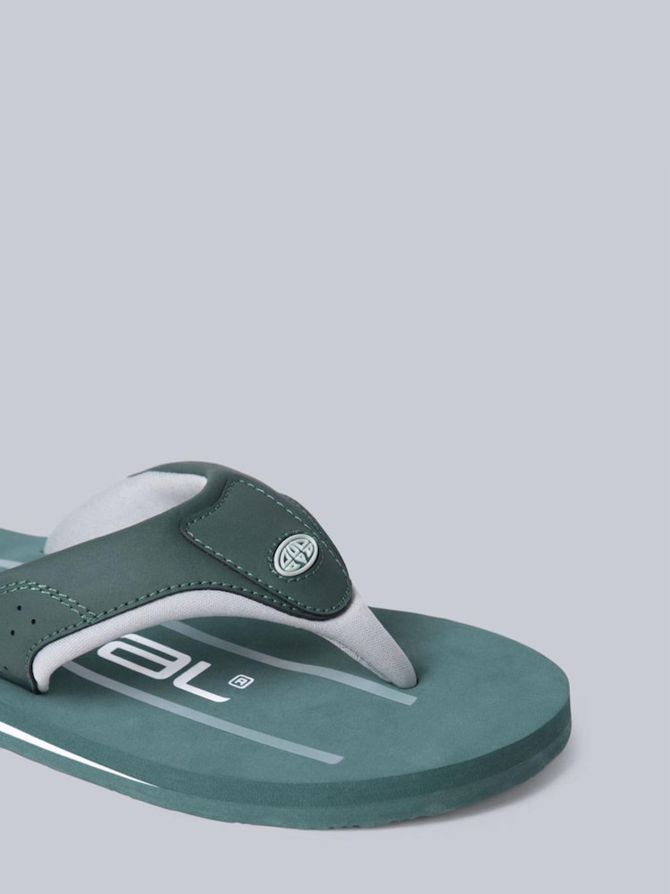 Animal Green Jekyl Mens Flip-Flops - Image 5 of 5 Animal Green Jekyl Mens Flip-Flops - Image 5 of 5