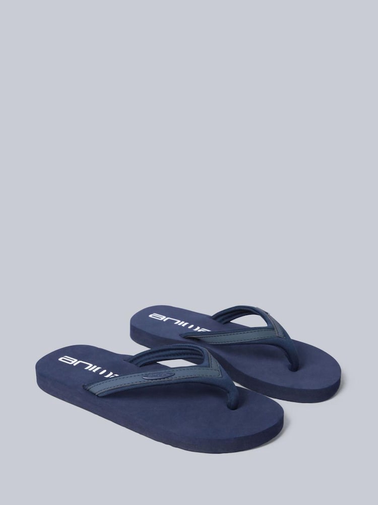 Animal Blue Swish Flip Flops - Image 1 of 5 Animal Blue Swish Flip Flops - Image 1 of 5