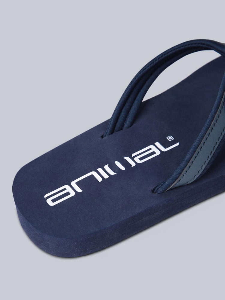 Animal Blue Swish Flip Flops - Image 5 of 5 Animal Blue Swish Flip Flops - Image 5 of 5