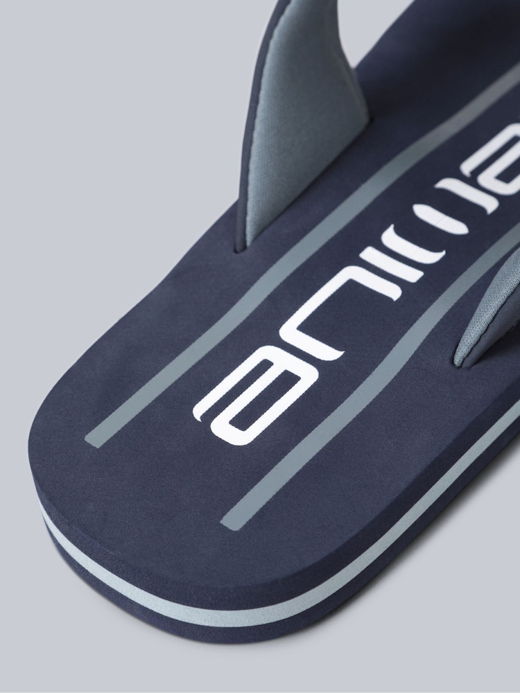 Animal Blue Jekyl Flip-Flops - Image 5 of 5 Animal Blue Jekyl Flip-Flops - Image 5 of 5