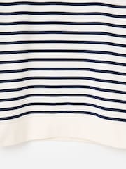Oliver Bonas Black/White Striped Sweatshirt - Image 8 of 8