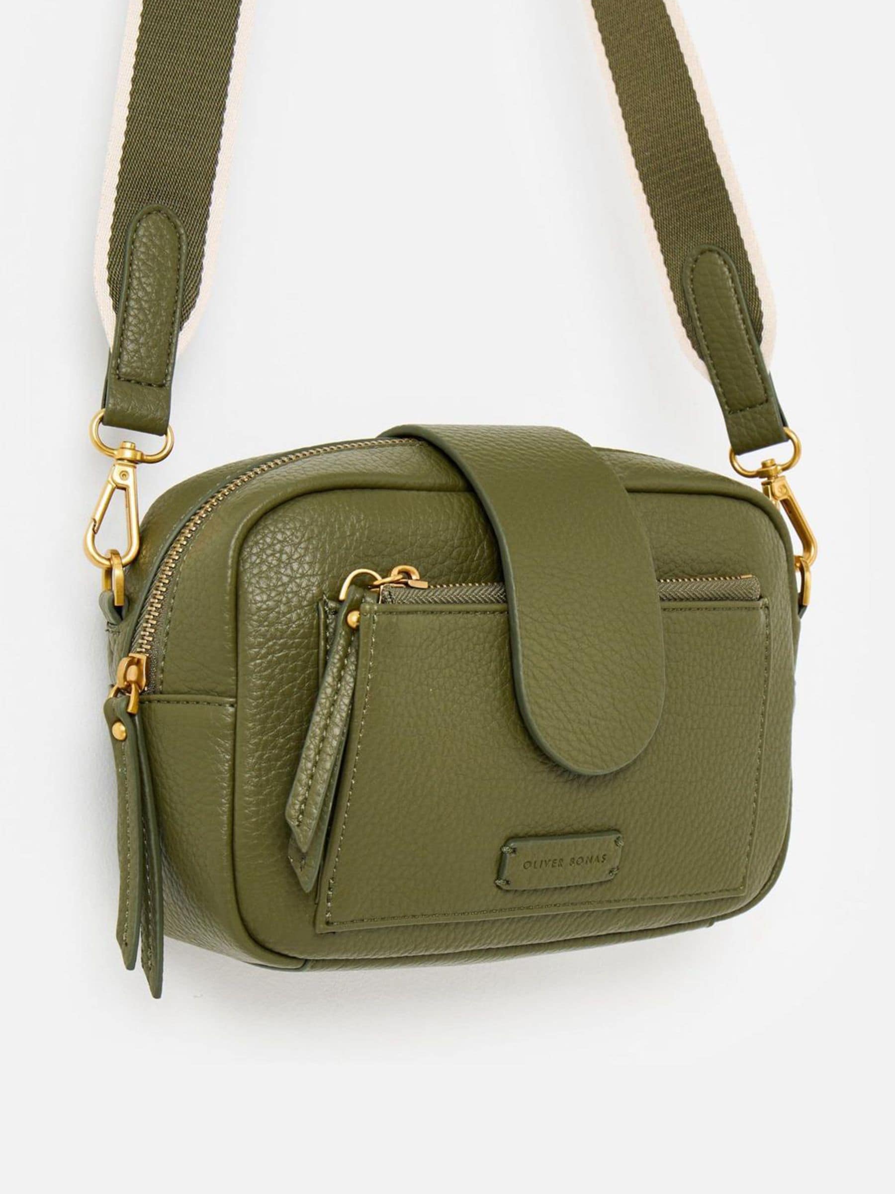 美品　ショルダーバックオリーブグリーン Buy Oliver Bonas Green Charlee Khaki Green Crossbody Bag from Next USA