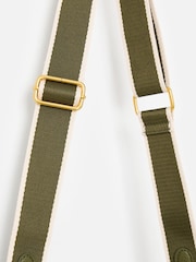 Oliver Bonas Green Charlee Khaki Green Crossbody Bag - Image 6 of 7