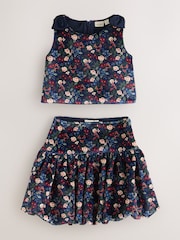 Laura Ashley Floral Velvet Skirts Set - Bild 5 von 9