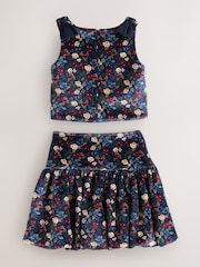Laura Ashley Floral Velvet Skirts Set - Bild 6 von 9