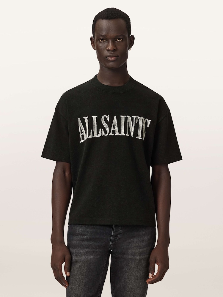 AllSaints Dash Short Sleeve Crew Neck T-Shirt - Imagen 2 de 6