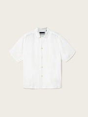 AllSaints White Sepal Short Sleeve Shirt - Image 8 of 8