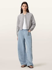 AllSaints Blue Jett Trousers - Image 2 of 8