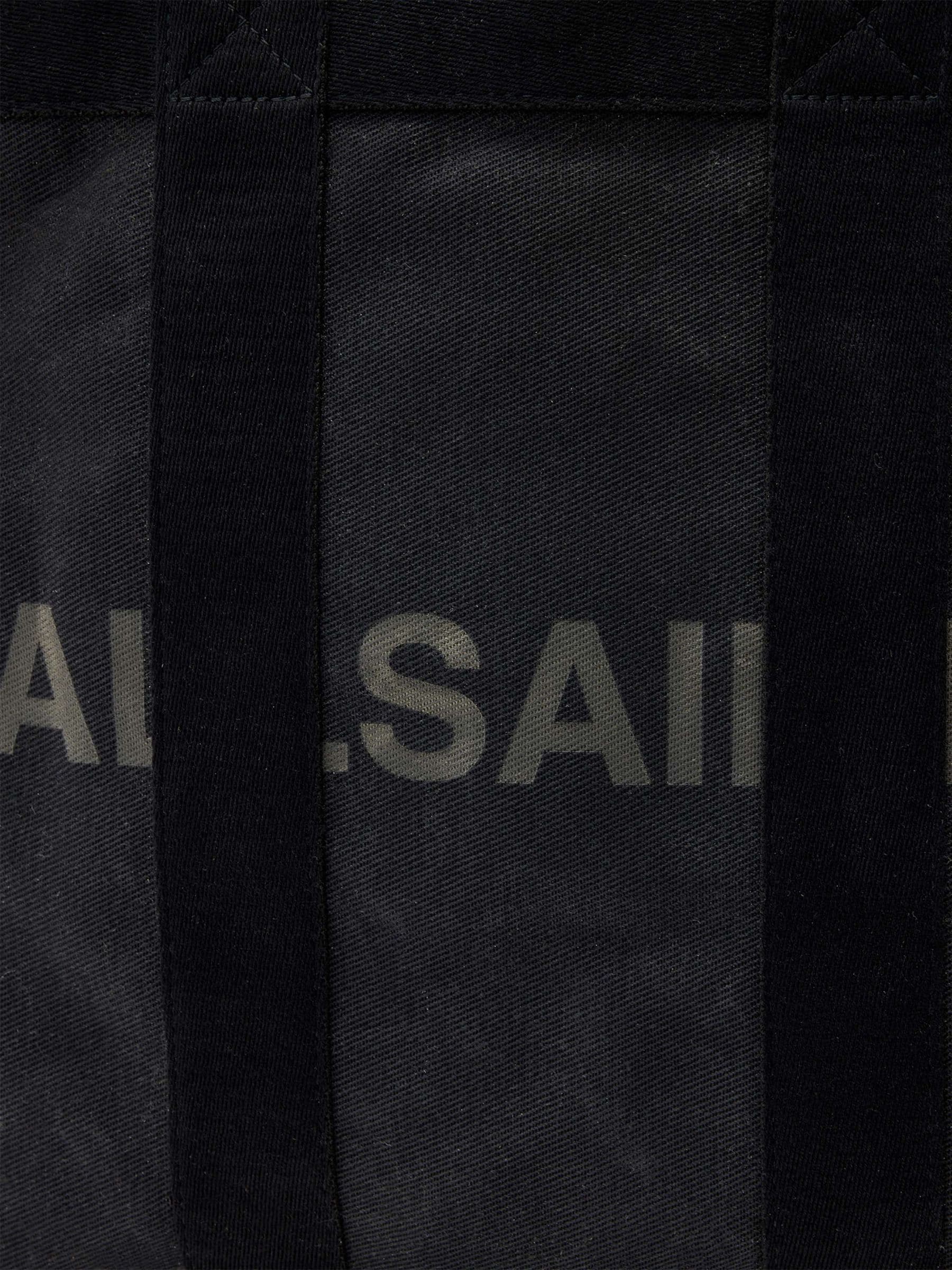 Buy AllSaints Black Layo Canvas Tote from Next USA