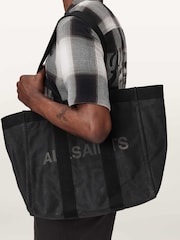 AllSaints Layo Canvas Tote - Image 9 of 9