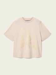 AllSaints Natural Ella Lisa T-Shirt - Image 6 of 7