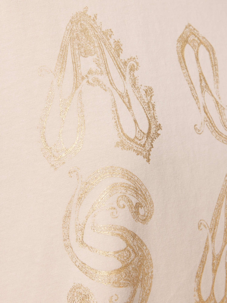 AllSaints Natural Ella Lisa T-Shirt - Image 7 of 7