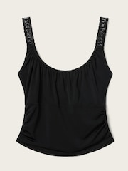 AllSaints Black Celena Top - Image 8 of 8