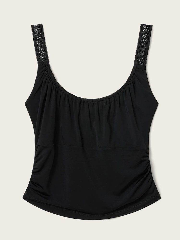 AllSaints Black Celena Top - Image 8 of 8 AllSaints Black Celena Top - Image 8 of 8