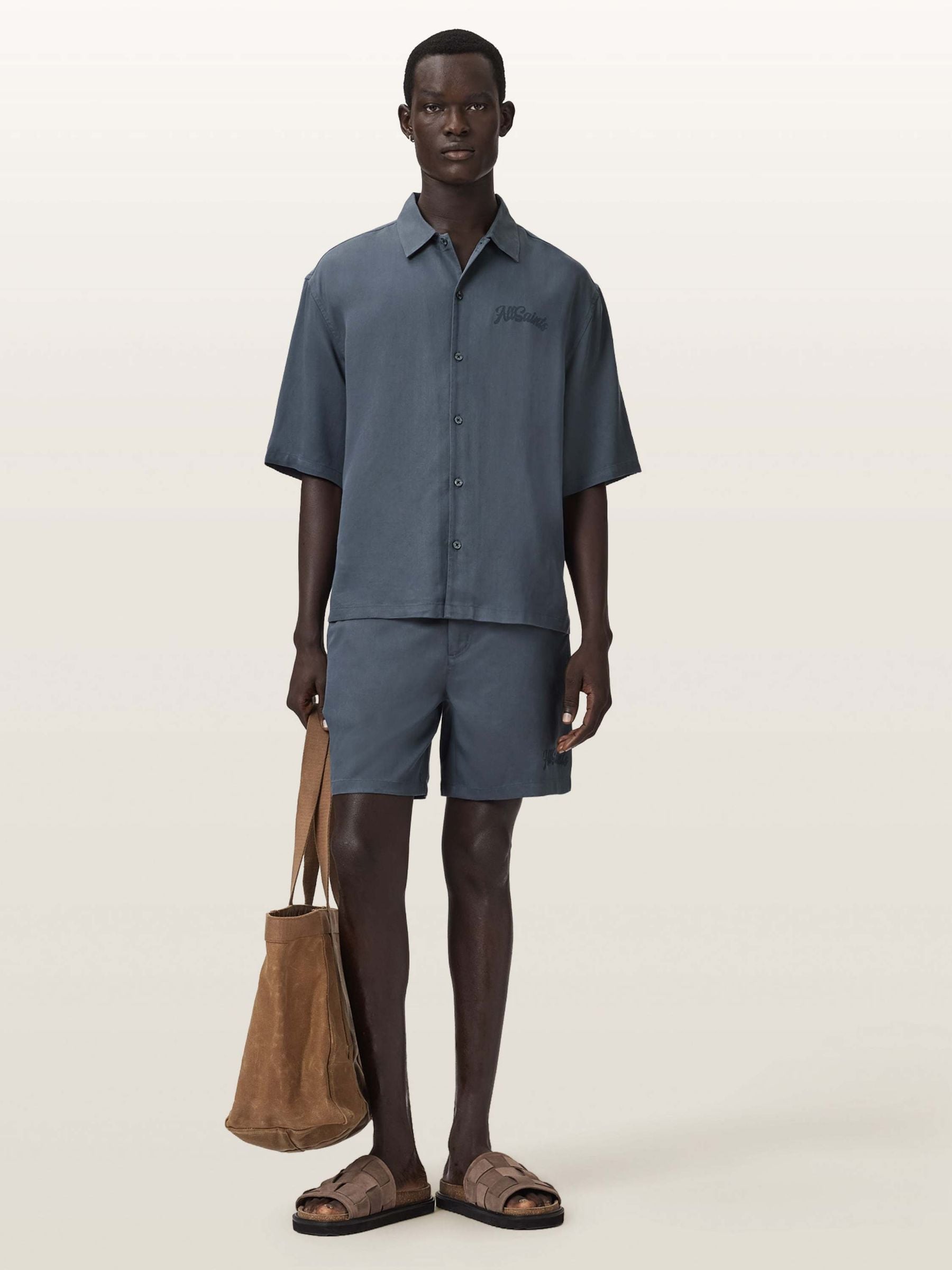 Buy AllSaints Blue Circe Short Sleeve Shirt from Next South Africa